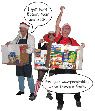 food pantry volunteers